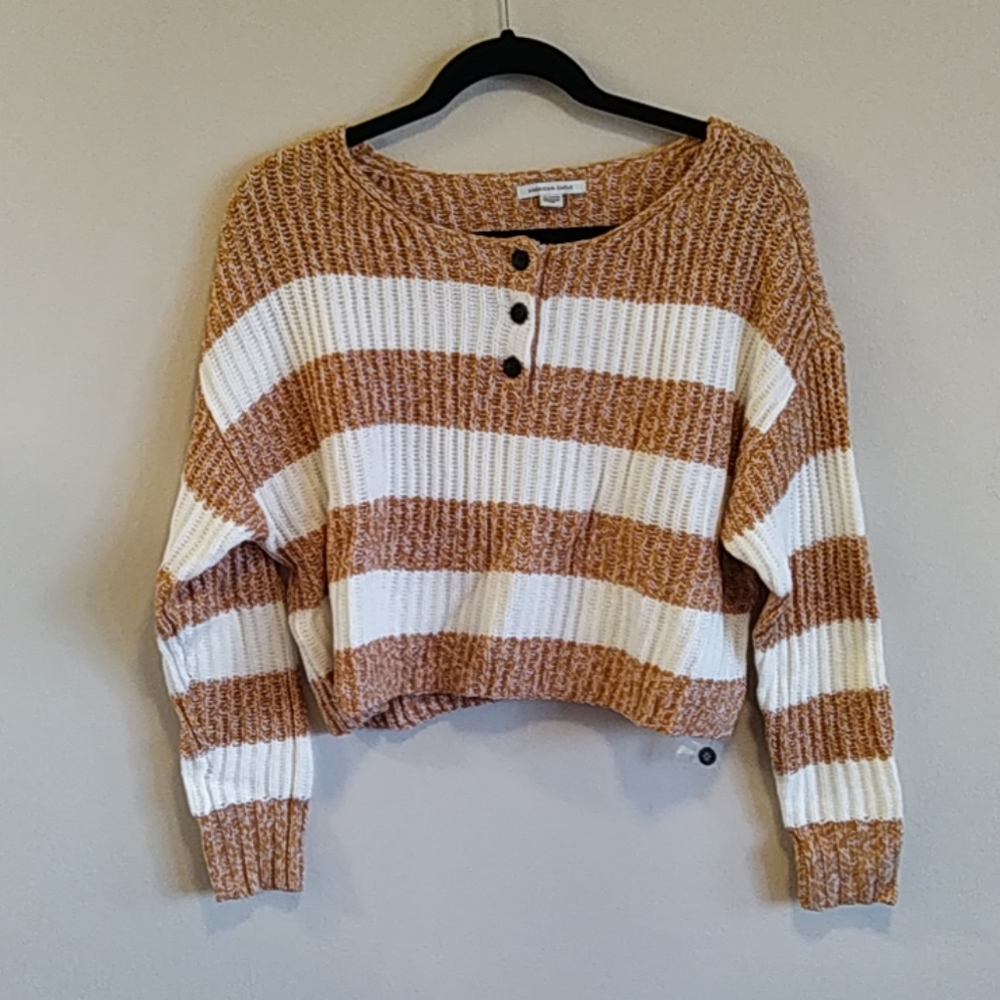 American Eagle Striped Sweater